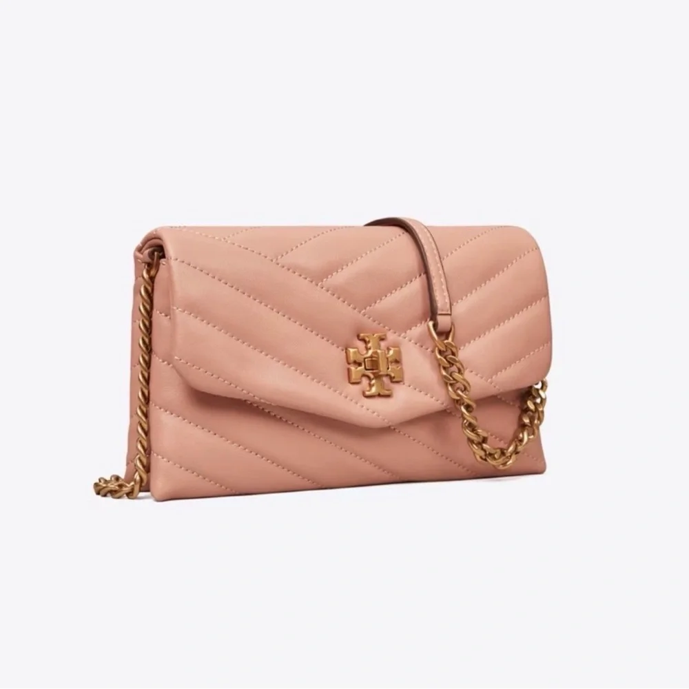 Tory Burch Kira Chevron Chain Wallet